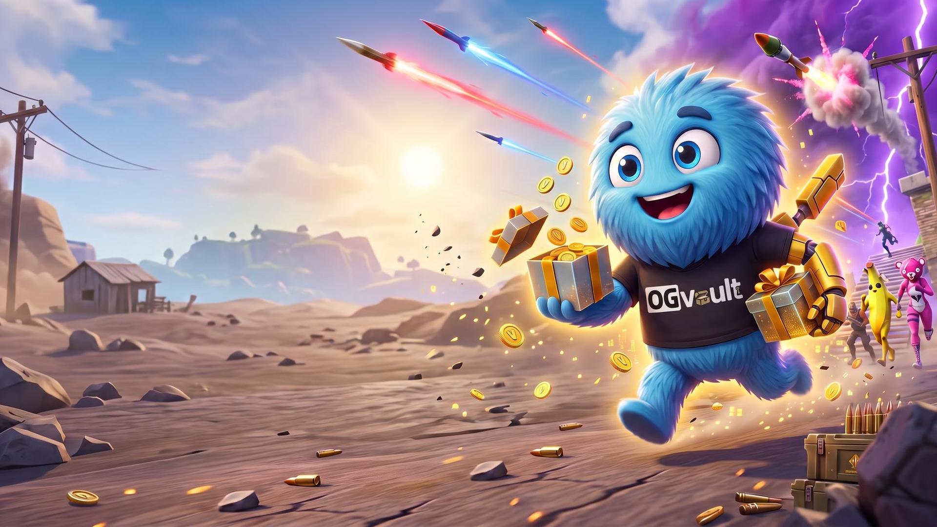 OGVault marketplace with rare gaming accounts and rewards