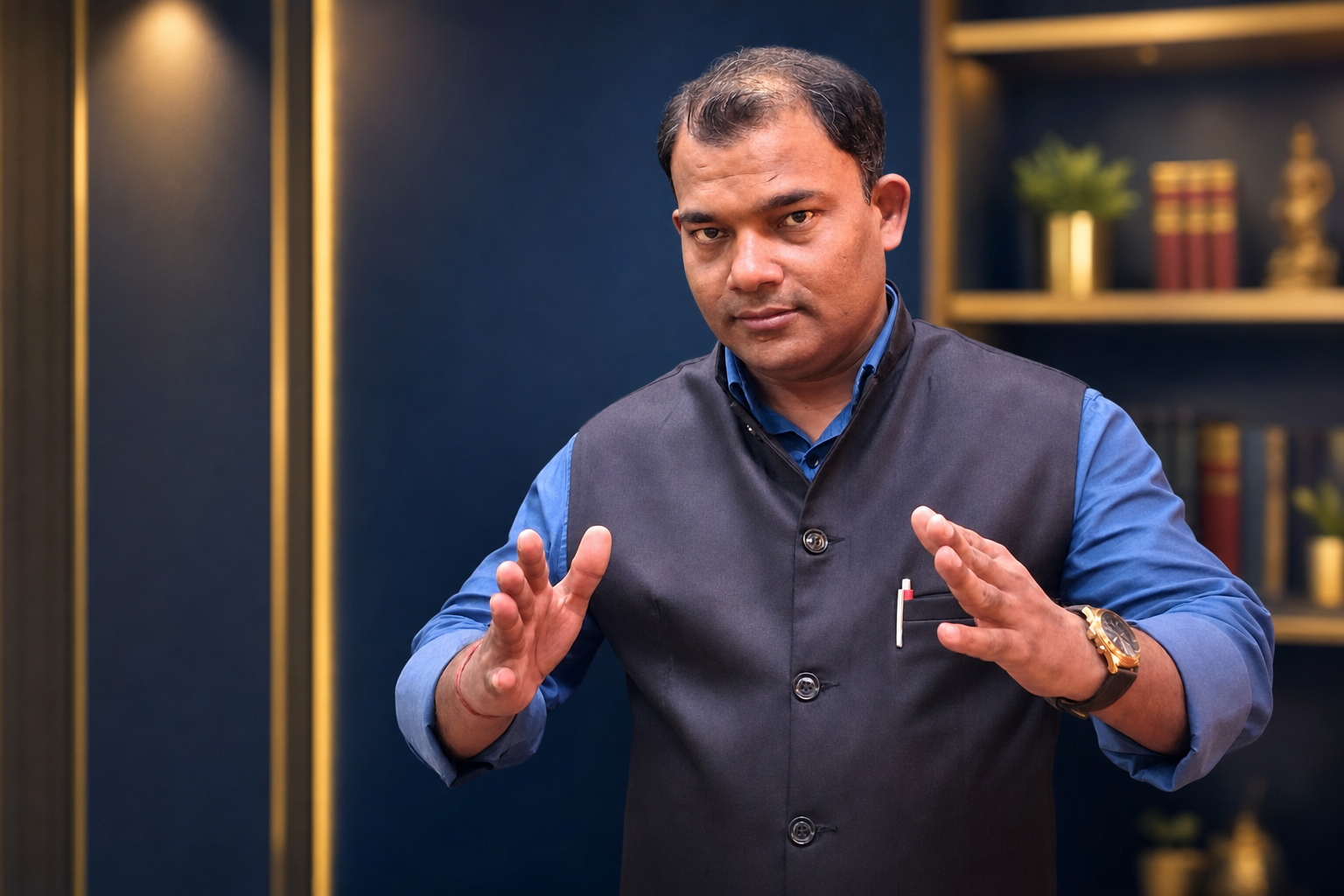 Deepak Sinha, Founder and Director, Deepak Sinha English Classes