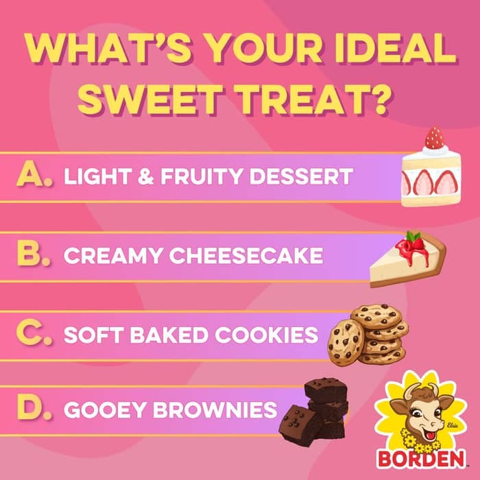 What's Your Ideal Sweet Treat Quiz