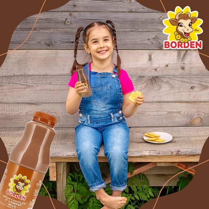Girl with Chocolate Drink