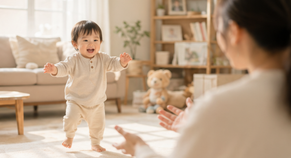 Parent and child playing together - Meet the team