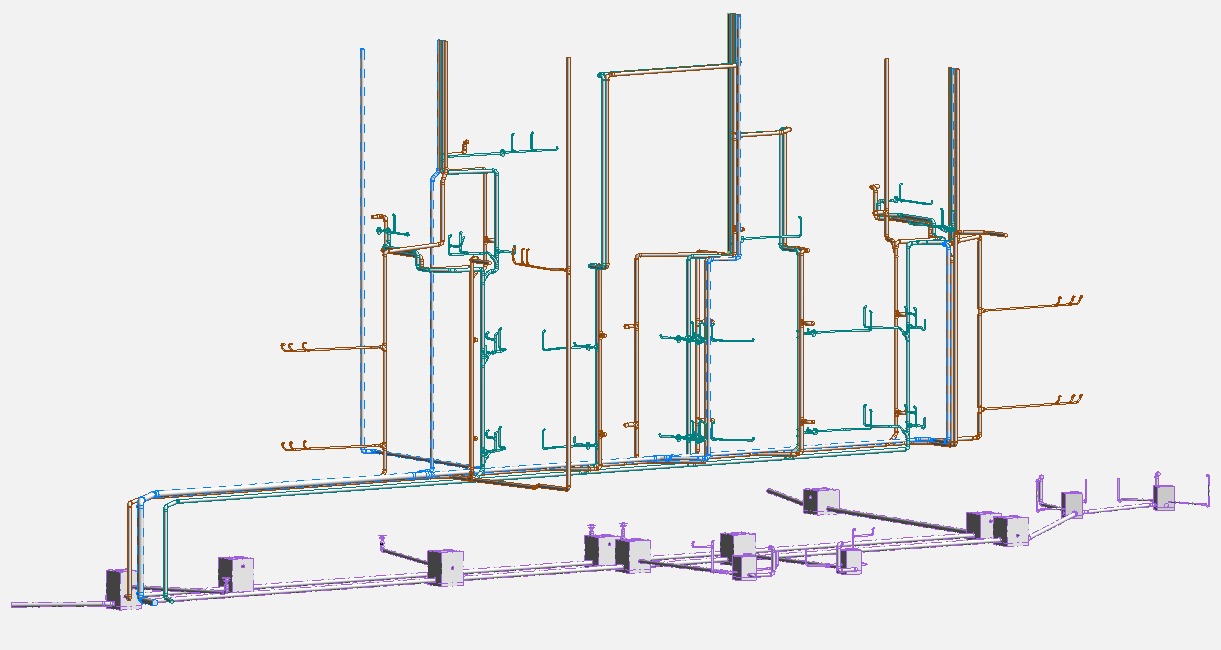 Instalaciones sanitarias isométrico