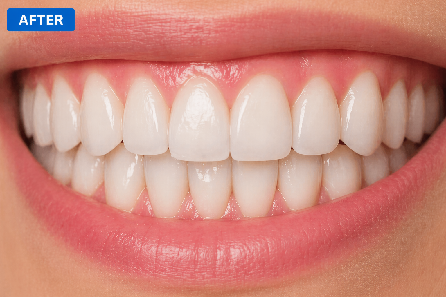 After missing tooth treatment