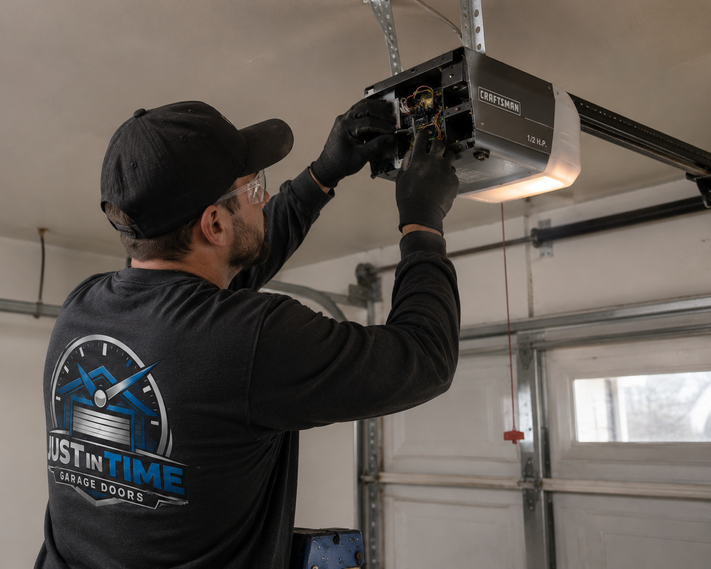 Garage door motor repair