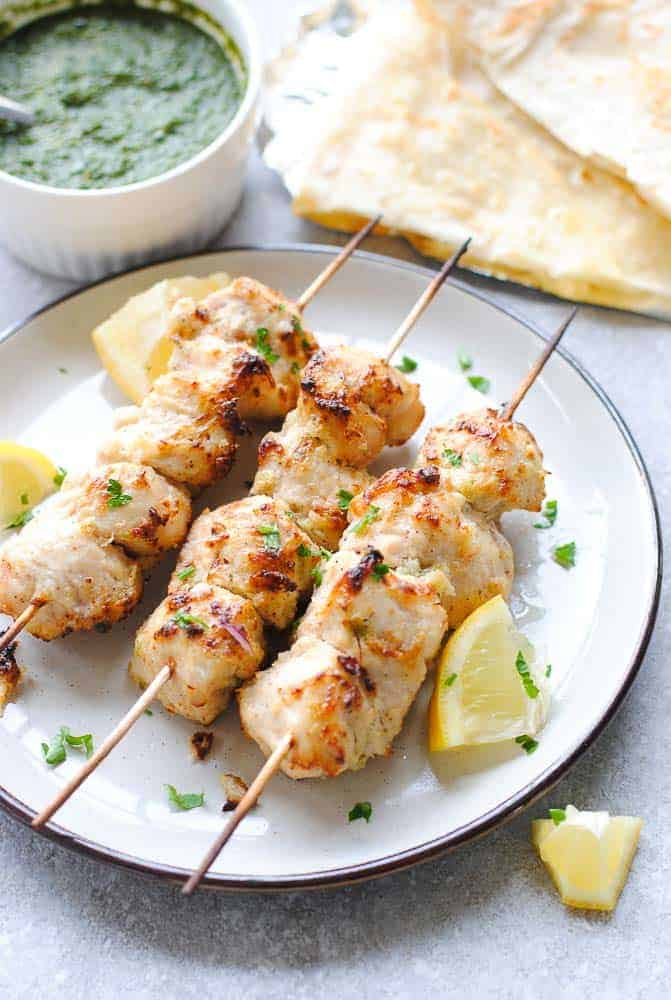 Malai Tikka - Al Hussain BBQ charcoal grill specialty