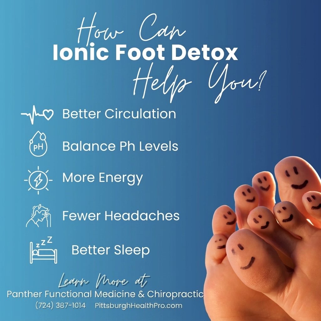 Ionic foot detox bath for natural detoxification