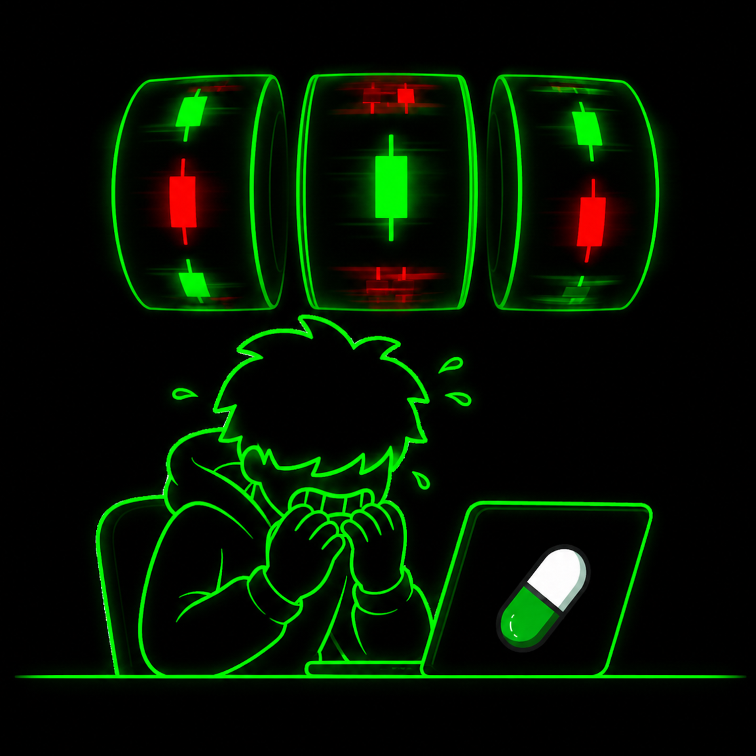 Slot machine with candles
