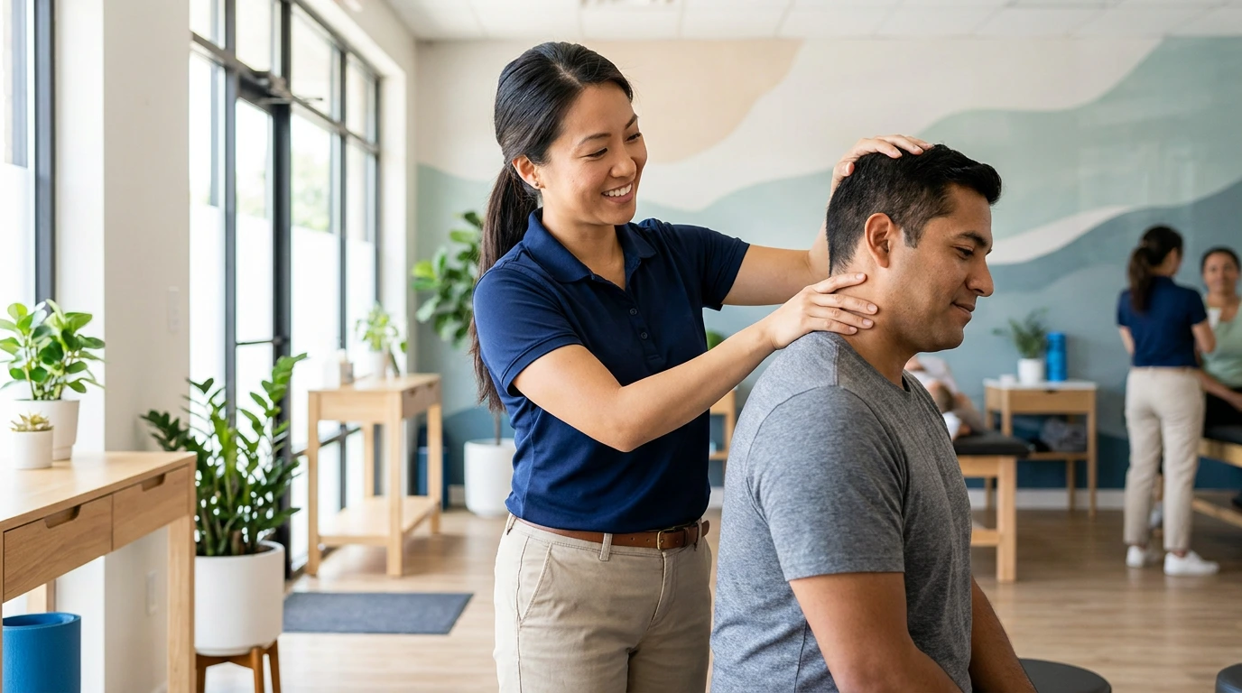 Neck pain treatment and chiropractic care