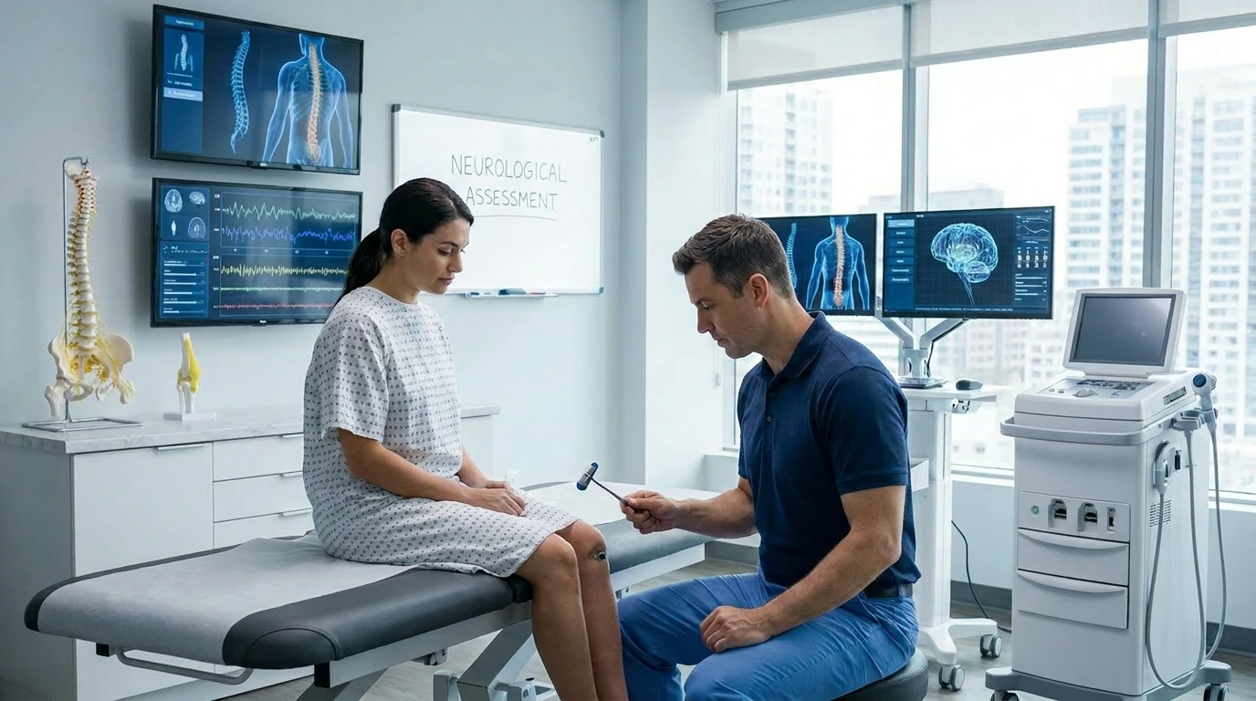 Neurological chiropractic examination and care