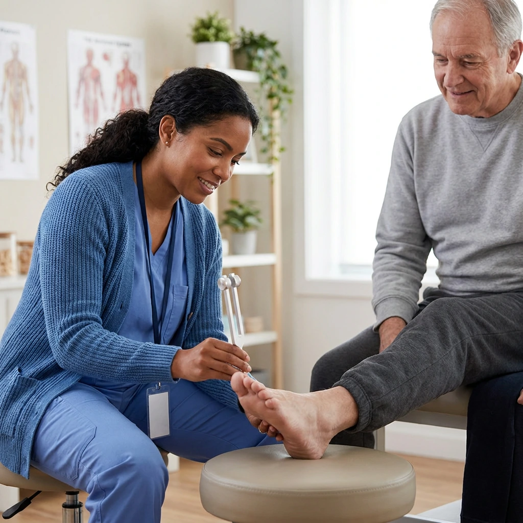 Neuropathy treatment session