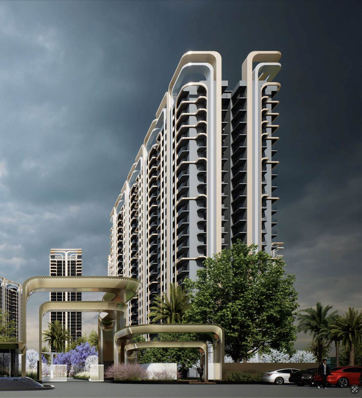Ganga Liv 90 building exterior