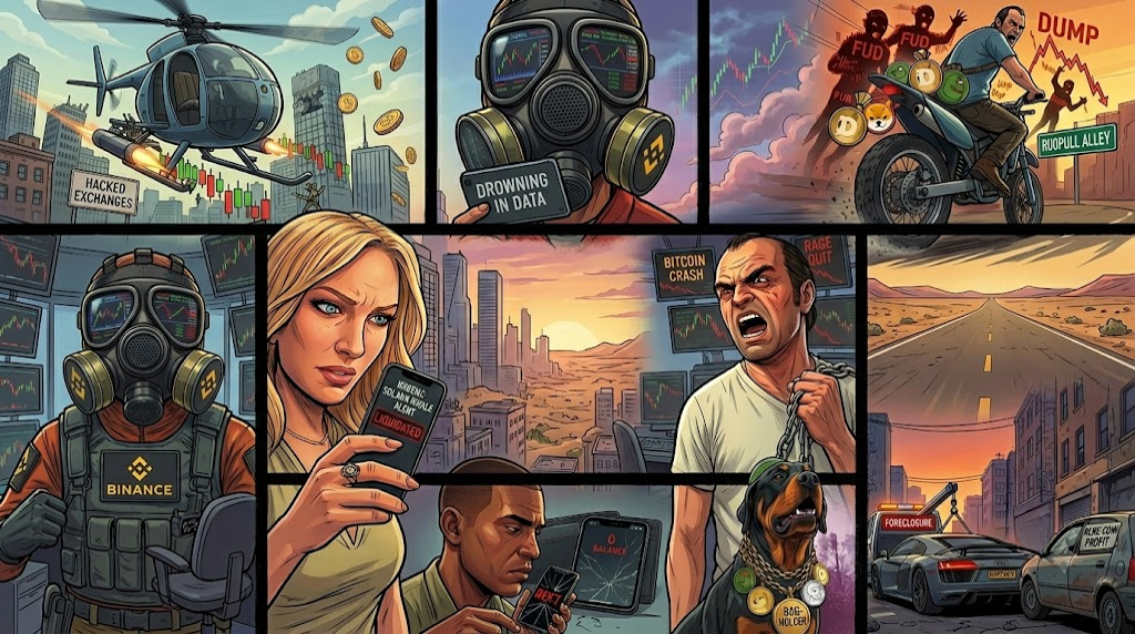Grand Theft Life — crypto stole your life