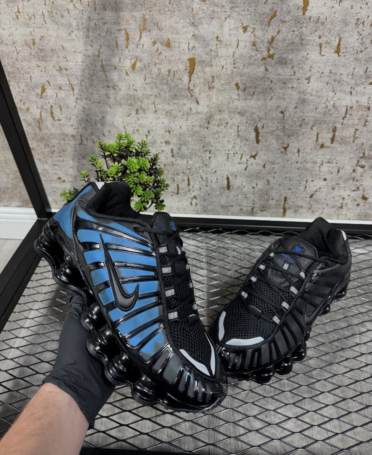 Nike Shox Fuego Azules