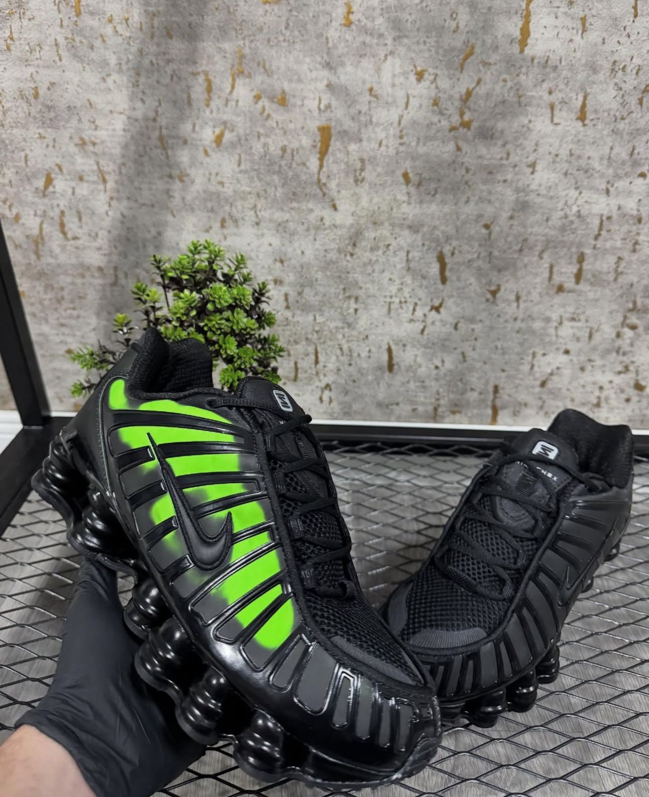 Nike Shox Fuego Verdes