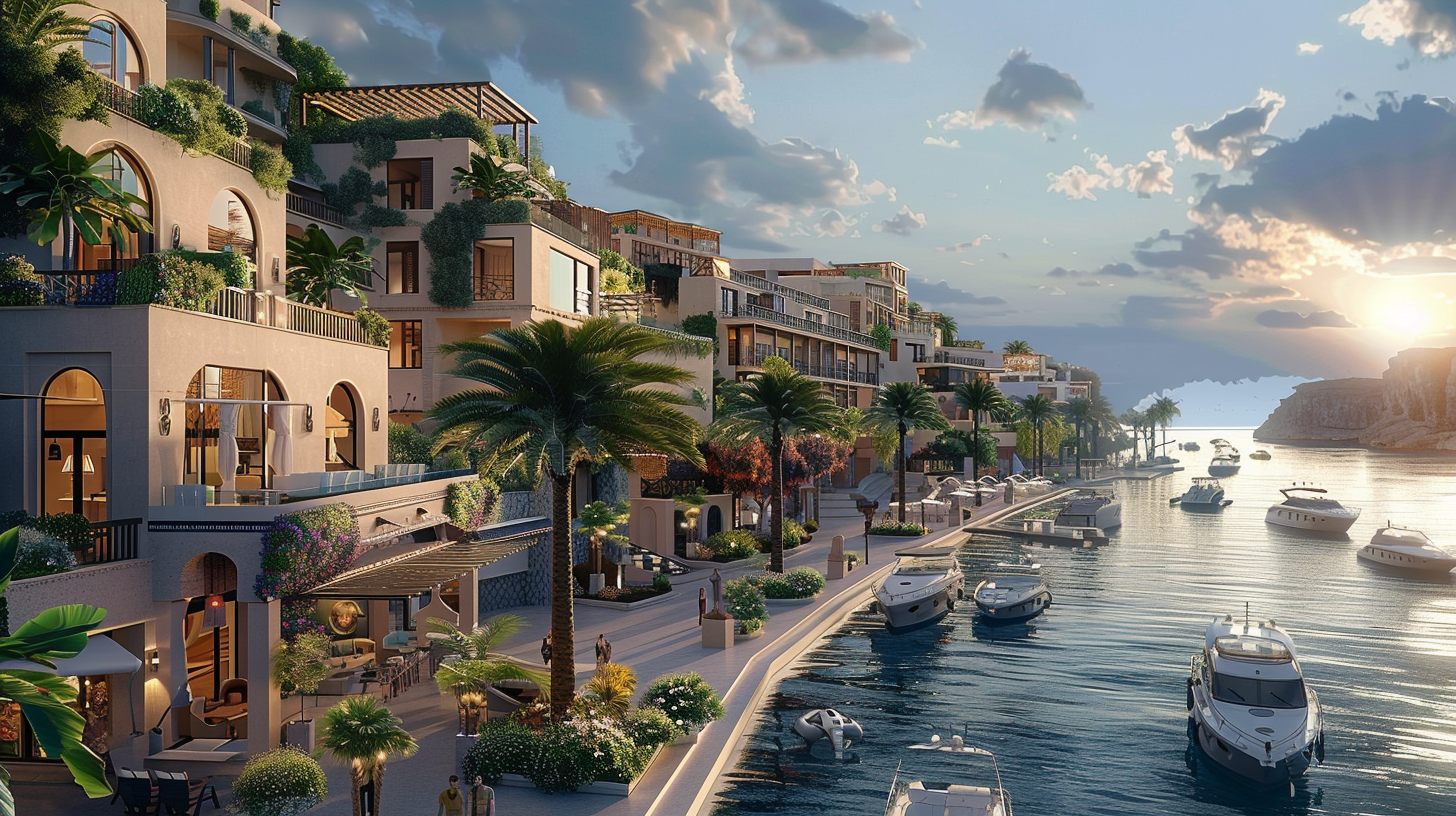 SouthMED - مارينا ووجهة بحرية فاخرة