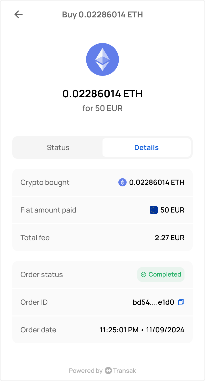 05 - Order completed