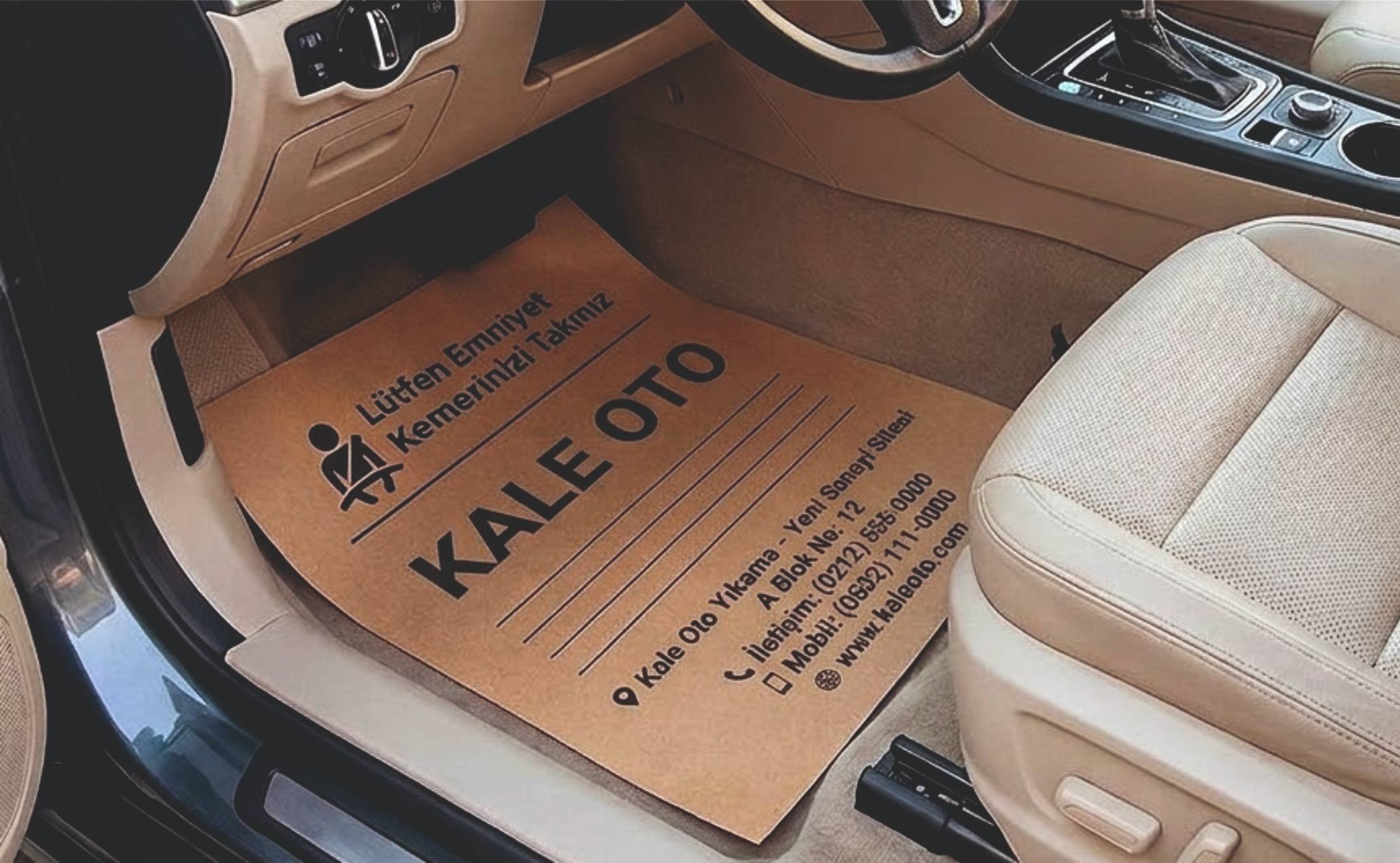 Kağıt Oto Paspas