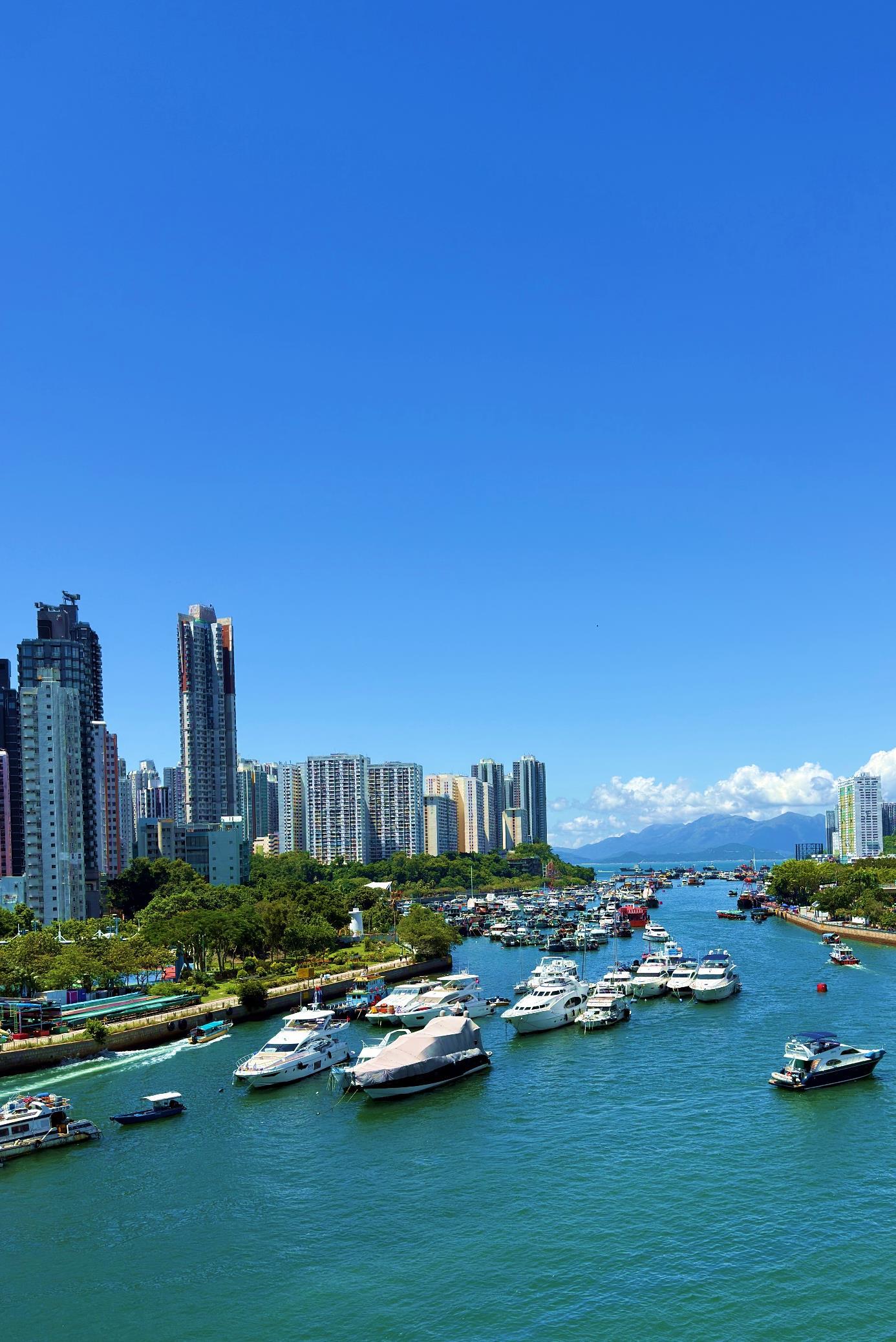 香港仔避風塘海景