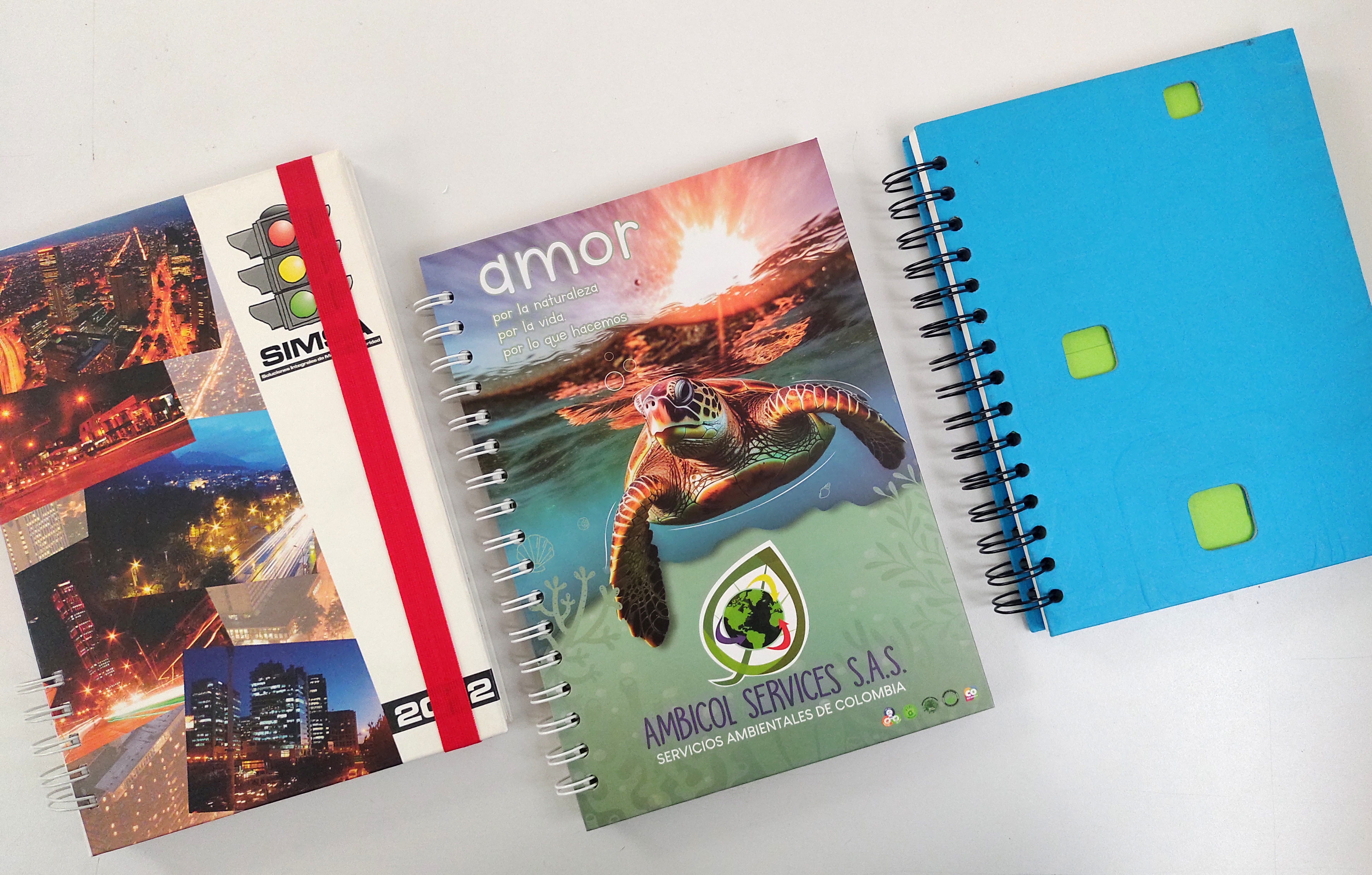 Agendas corporativas personalizadas con impresión profesional - JEM Redes