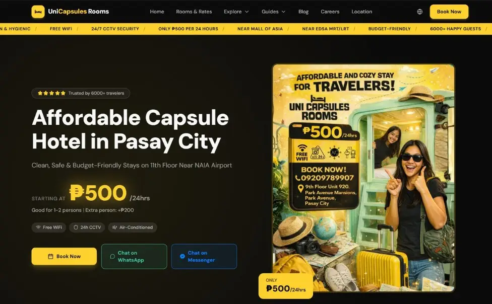 Hospitality project screenshot