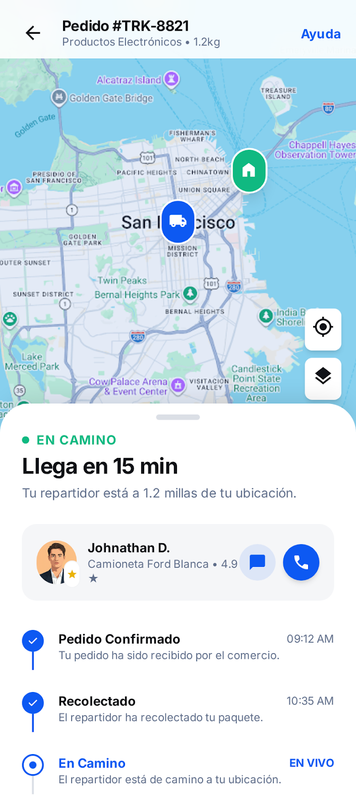 Pedido Tracking