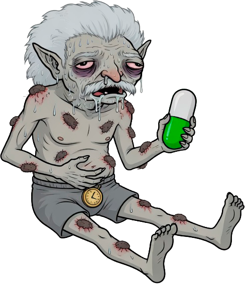 HantaGoblin with pill