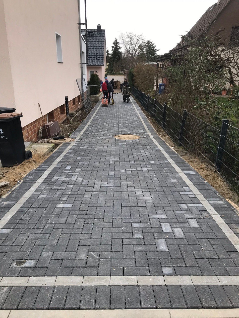 Gartenweg Berlin-Tempelhof – Fischer Pflasterbau Berlin