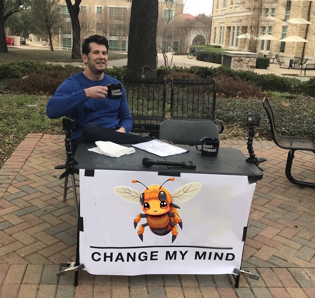 PEEP Change My Mind Meme