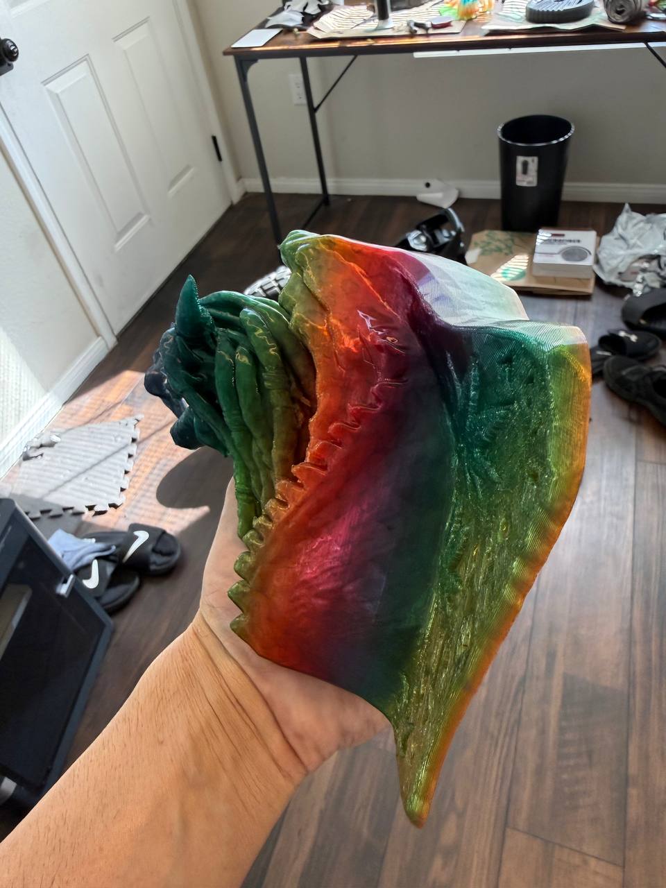 GangaSarus side profile