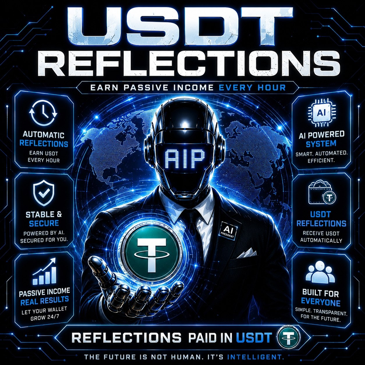 USDT Reflections Features