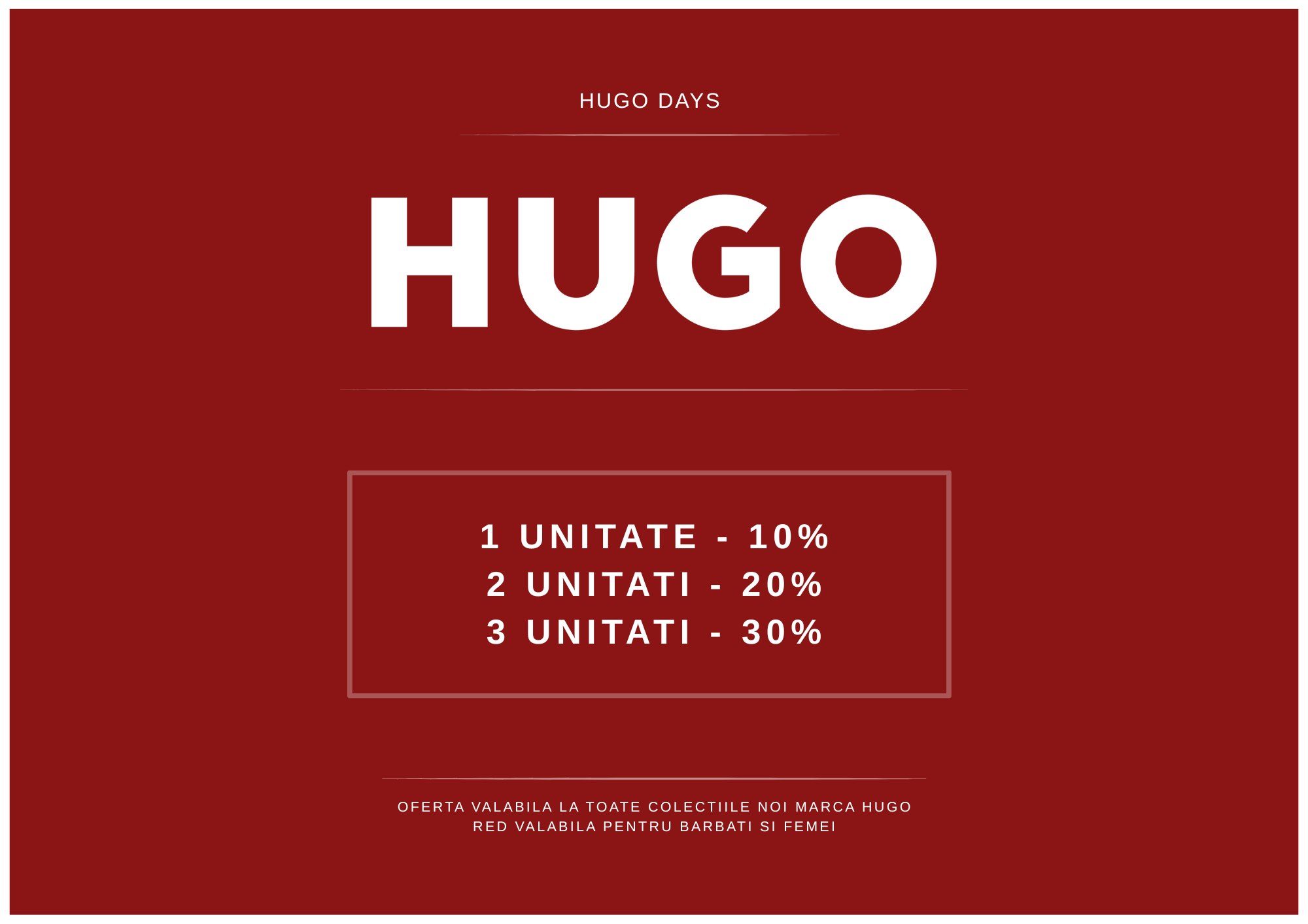 HUGO Days Promotional Campaign