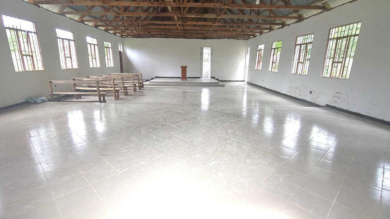 Der Kirchenbau in Matombo ist vollendet