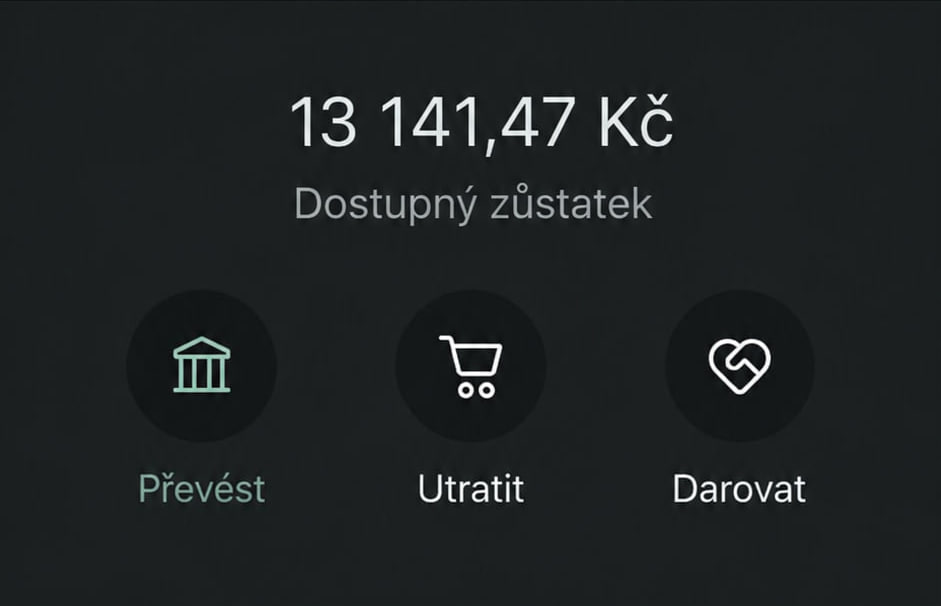 Ukázka výsledku: 13 141,47 Kč