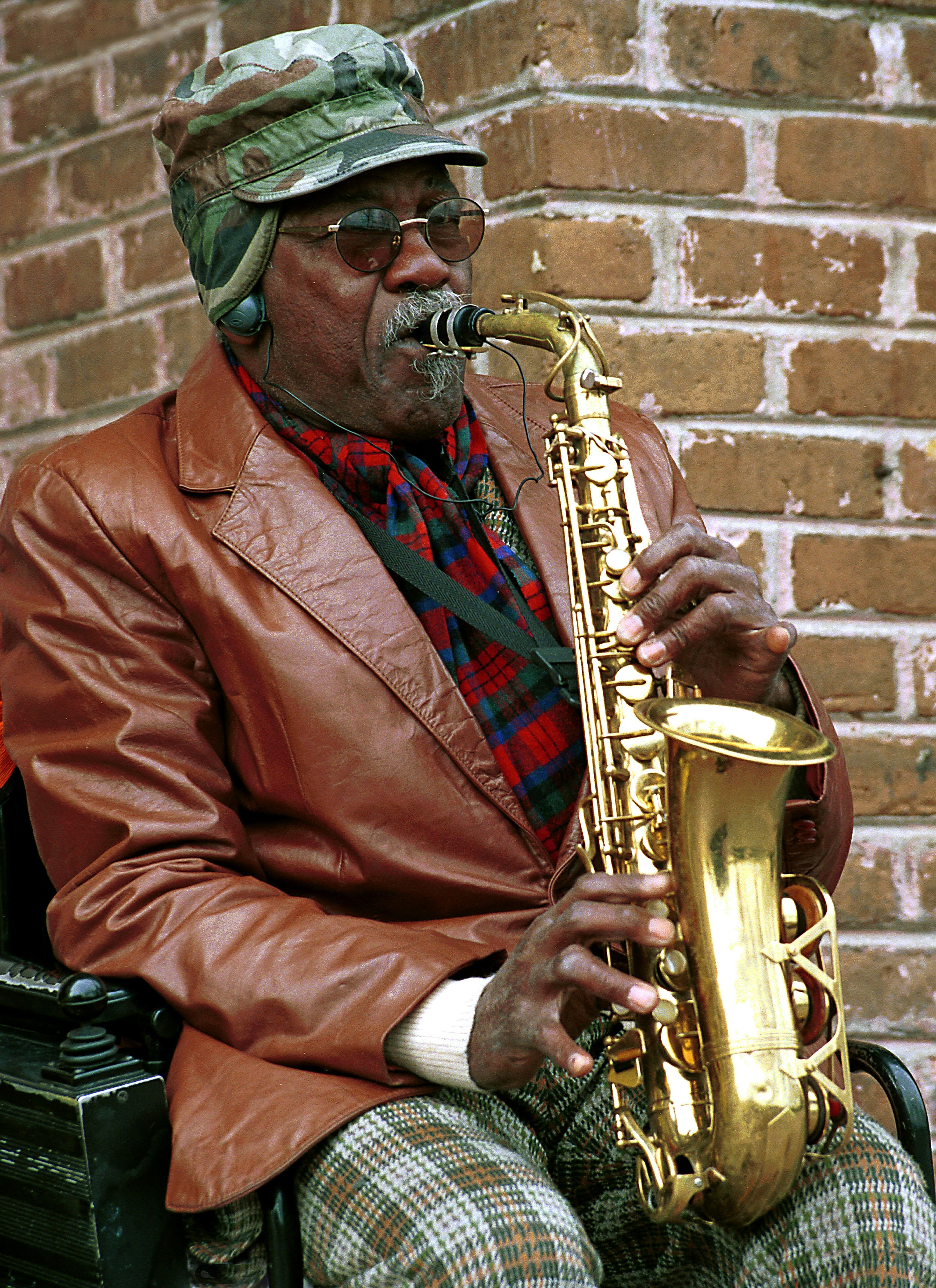 Saxophone player