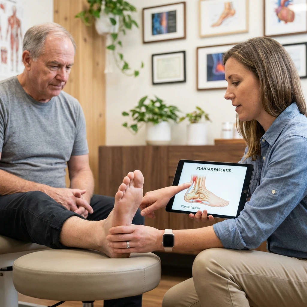Plantar fasciitis foot anatomy and treatment