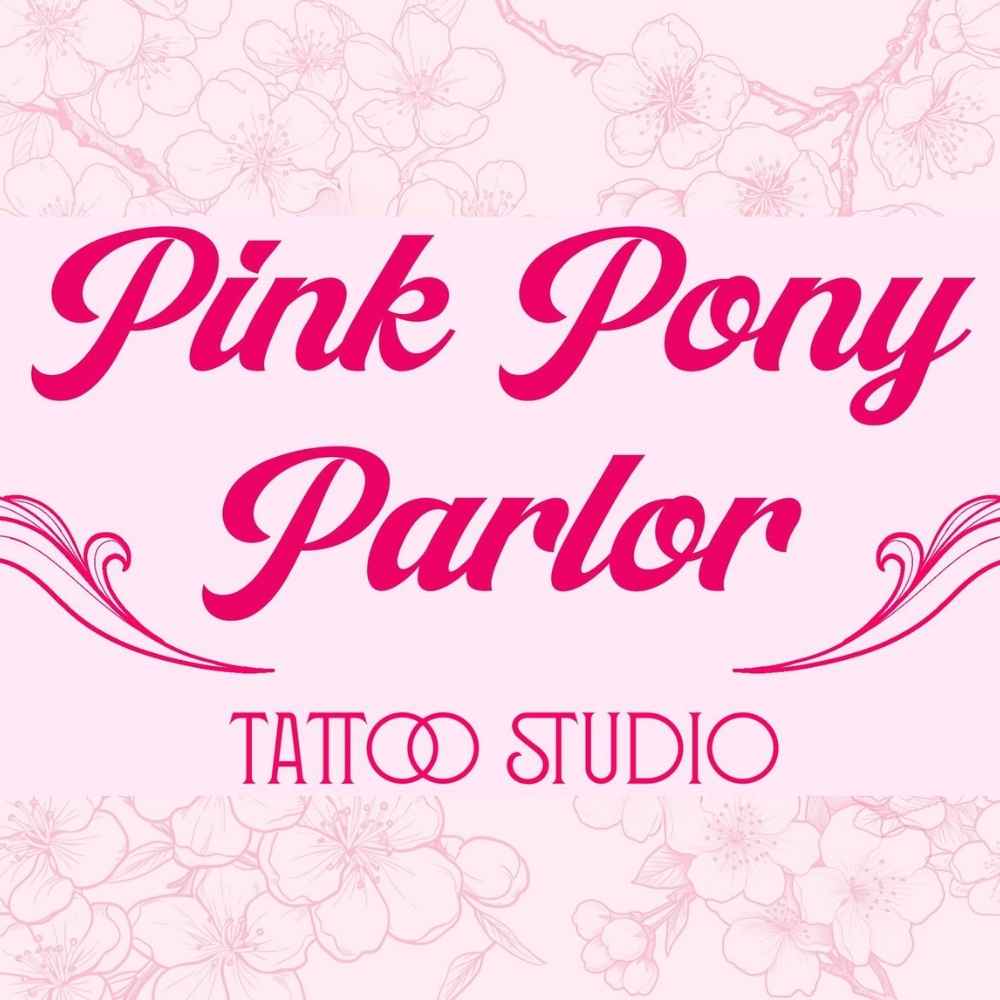 Pink Pony Parlor Tattoo Studio logo - Knoxville sponsor