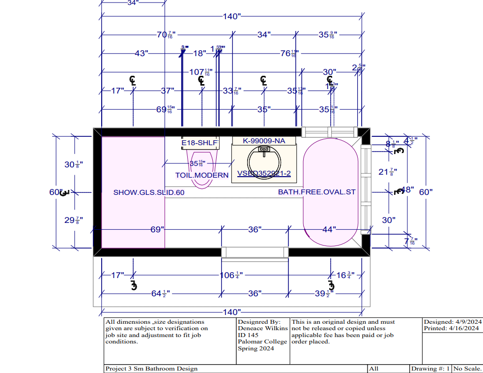 Bathroom Floor Plan