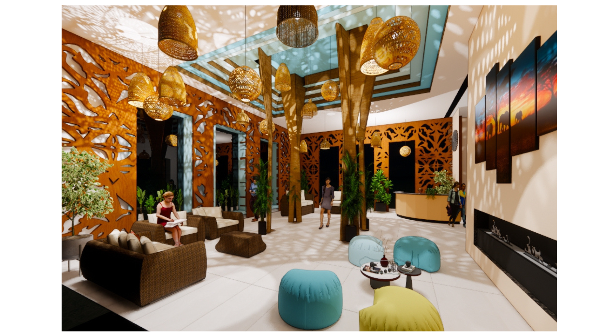 Hotel Lobby