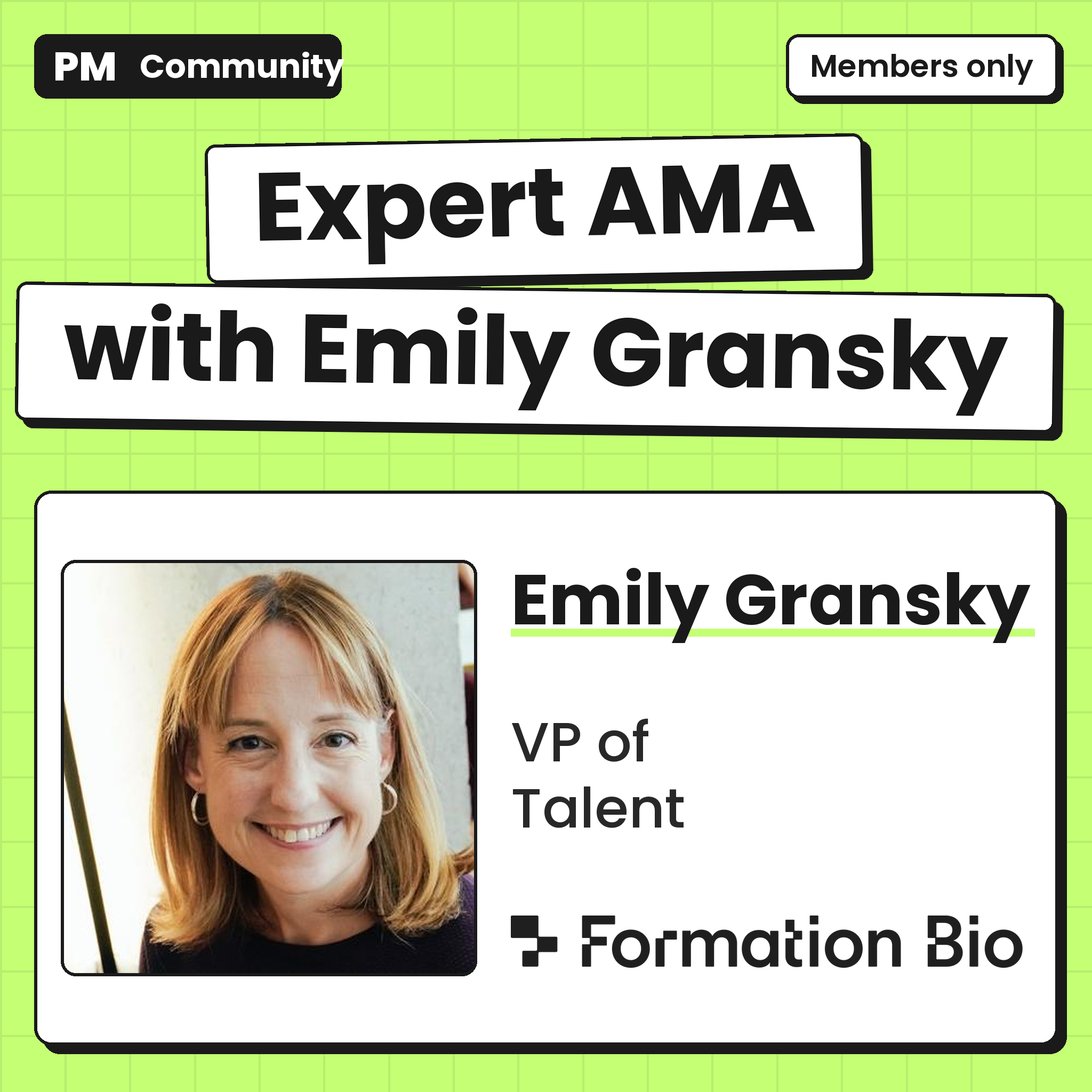 Expert AMA with Emily Gransky