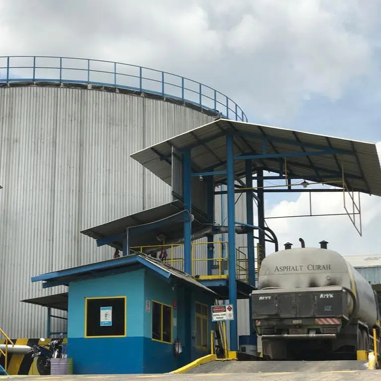 Proyek Distribusi Aspal untuk Proyek Pembangunan Regional