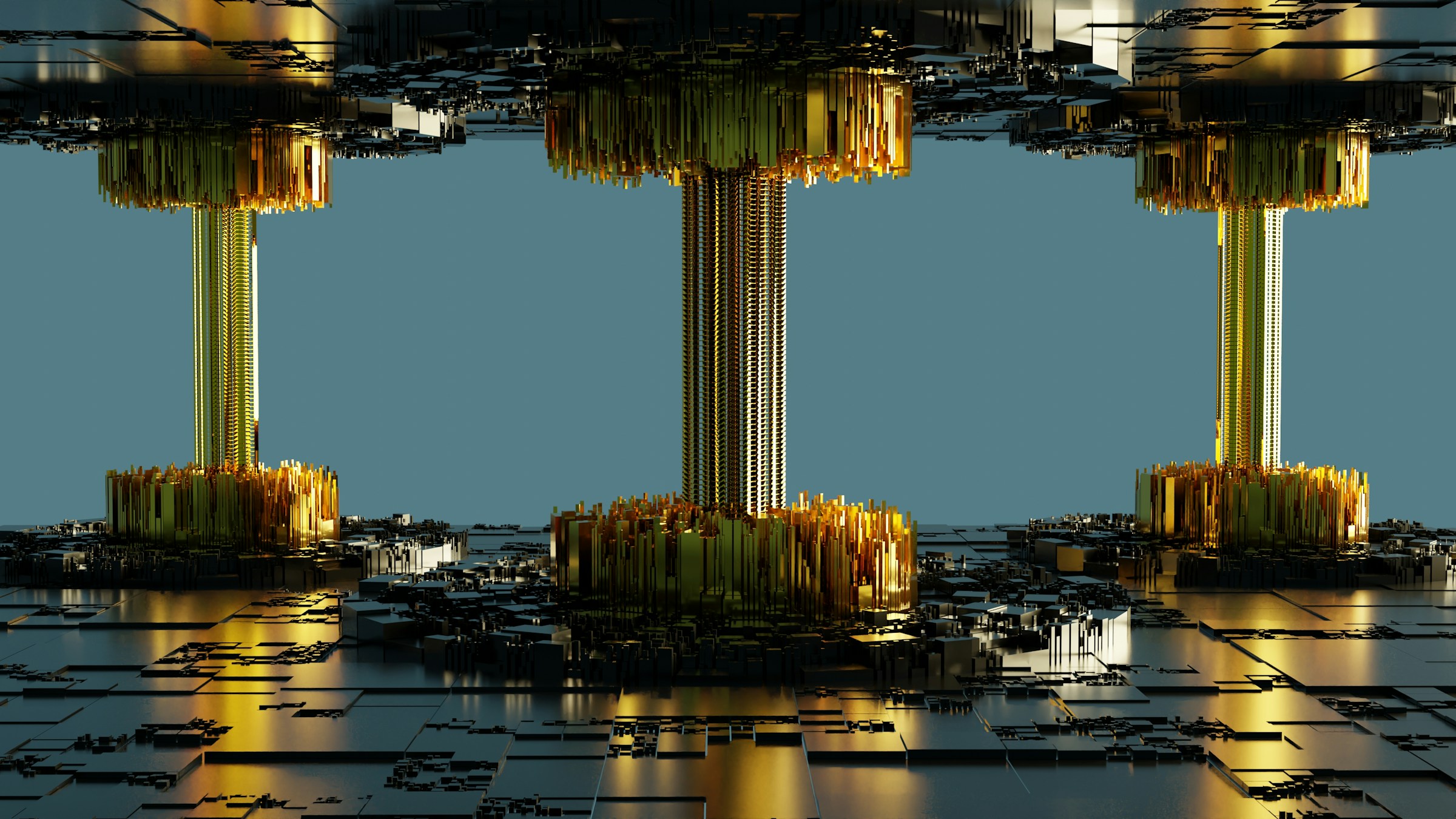 Accelerated compute hall
