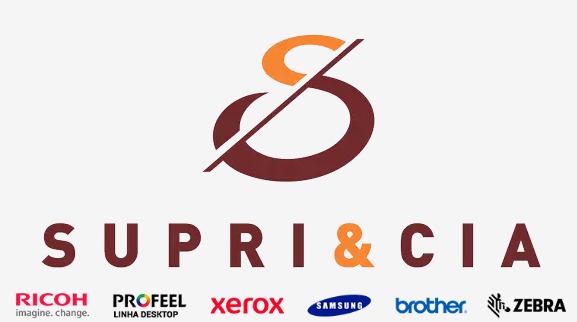 SUPRI&CIA - Parceiros RICOH, PROFEEL, Xerox, Samsung, Brother, Zebra