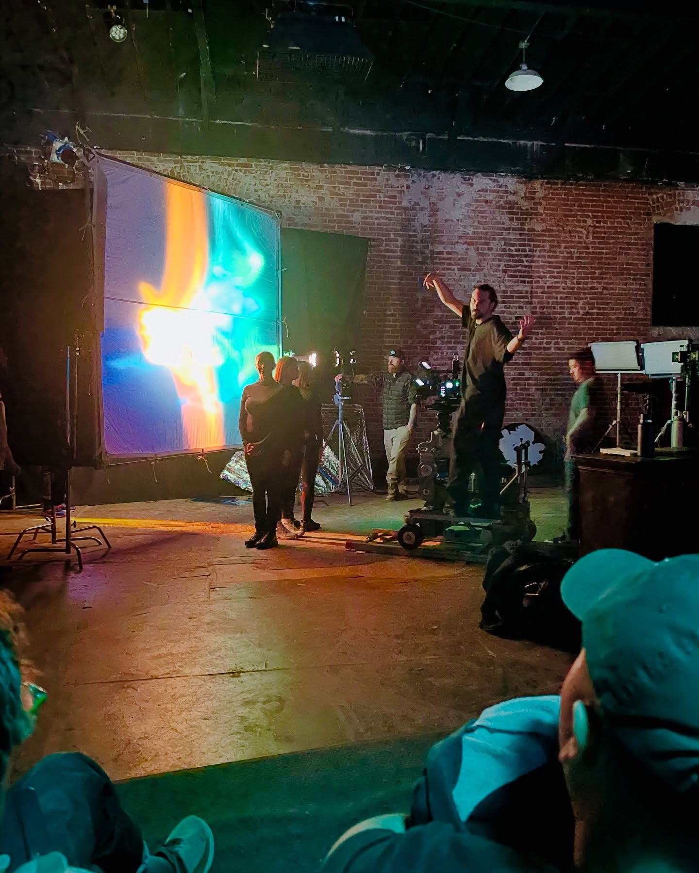 Ramblers Media crew on set
