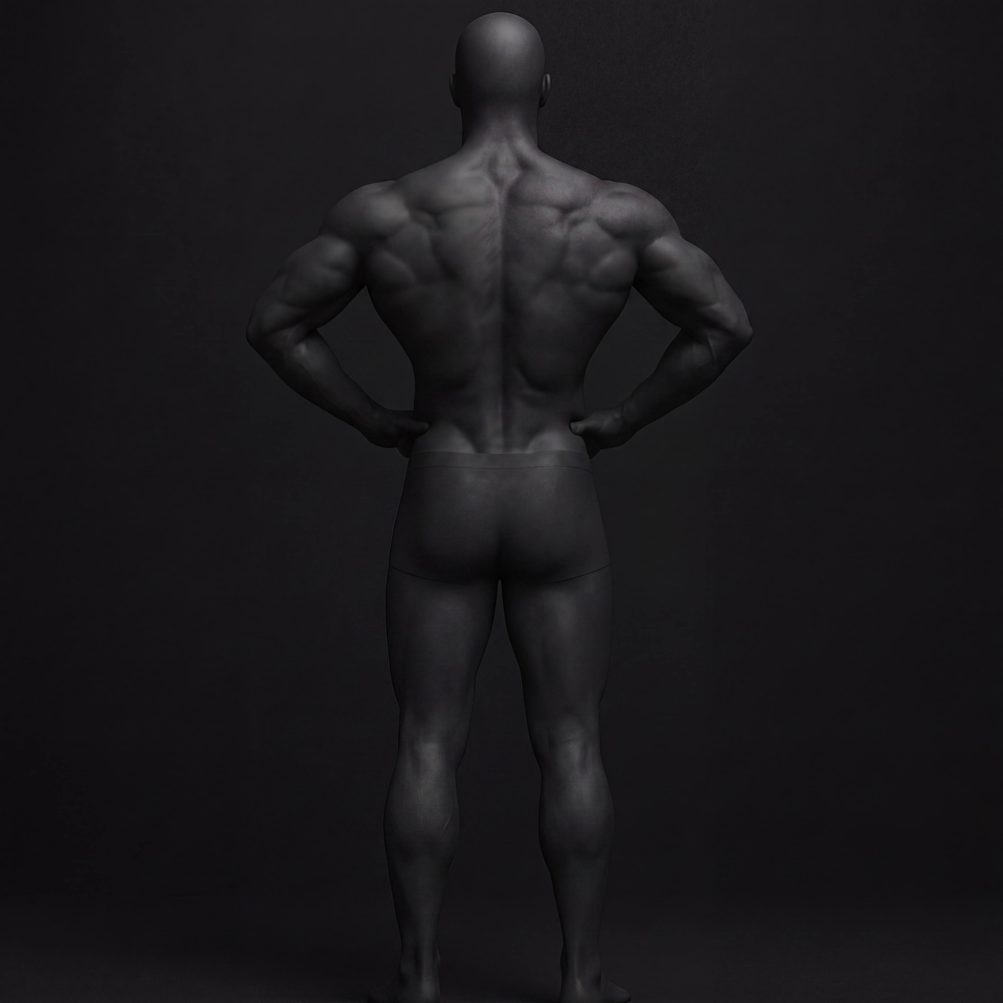 REAR LAT SPREAD pose guide