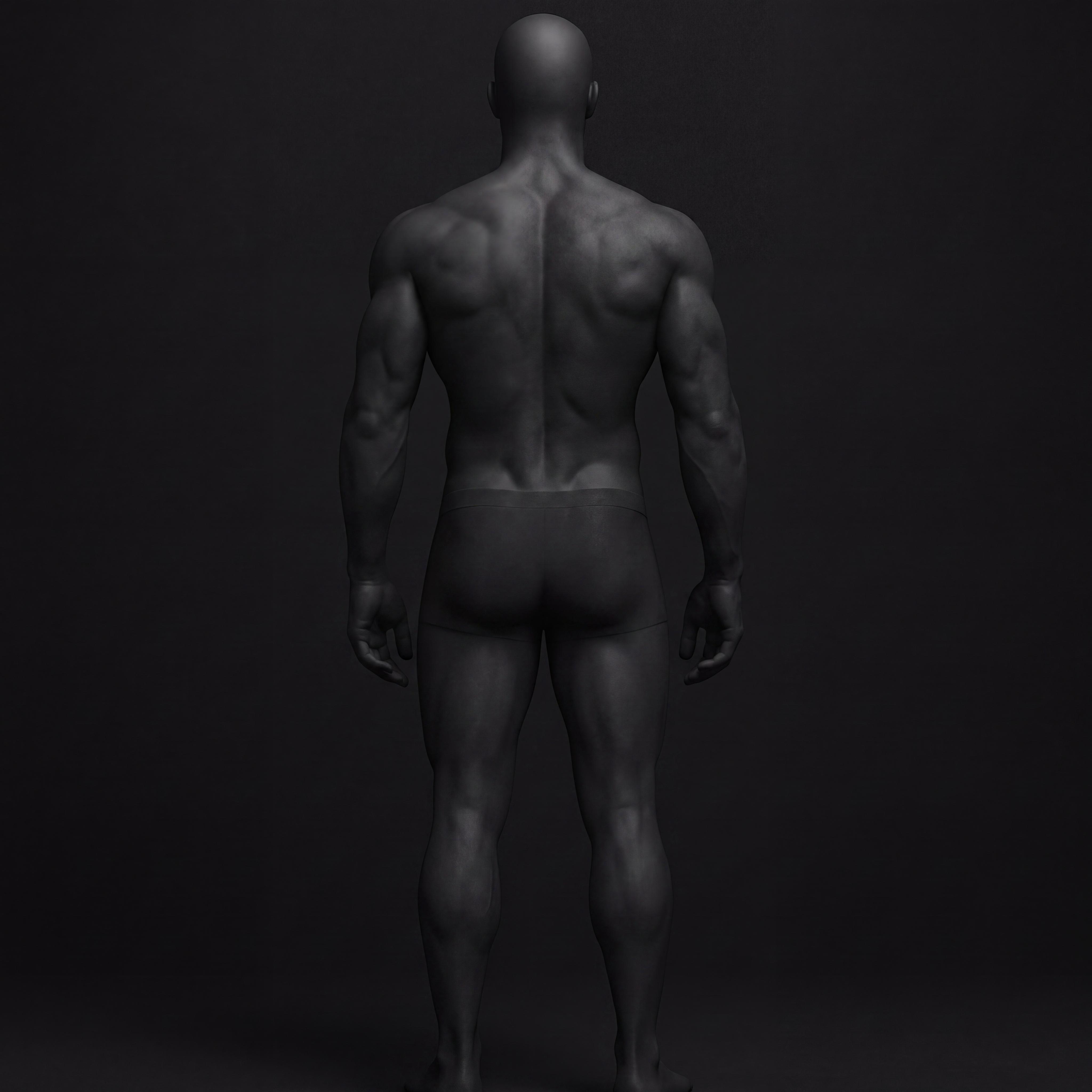RELAXED REAR pose guide