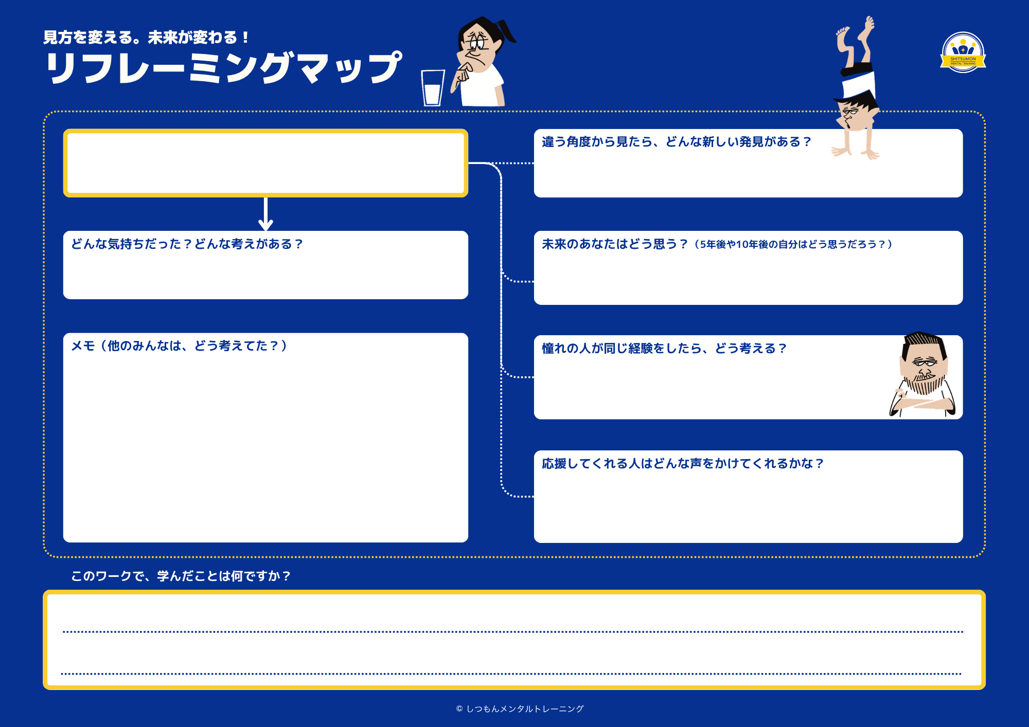 リフレーミングマップワークシート