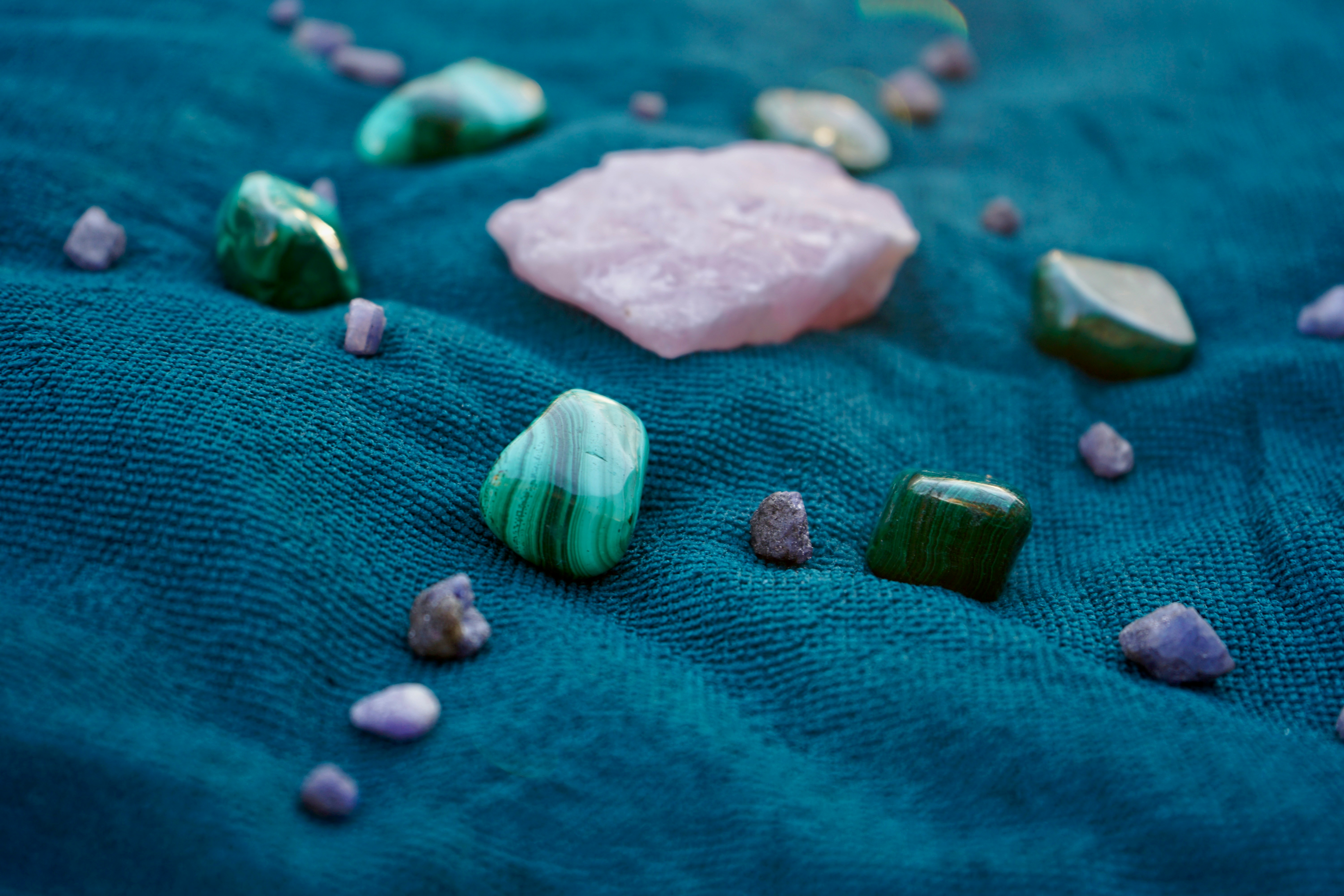 Healing crystals and stones