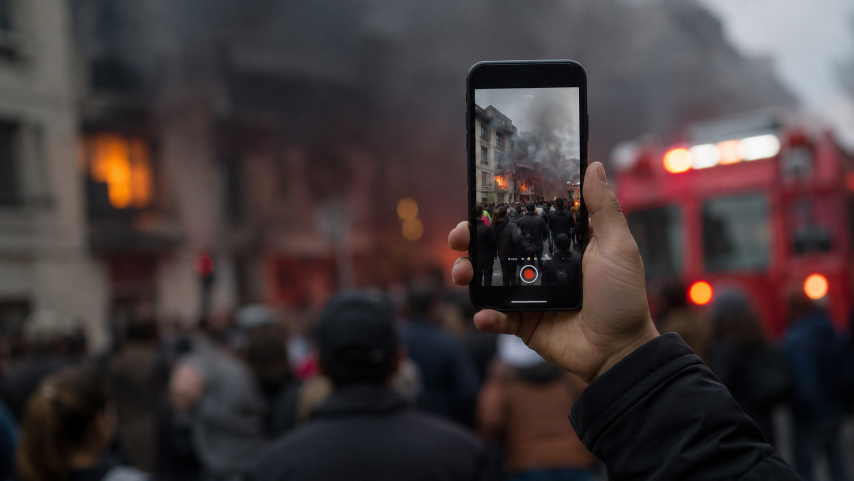 Reporters Now: cuando la noticia rompe, ya no llega primero el camarógrafo, llega el celular de alguien que estaba ahí