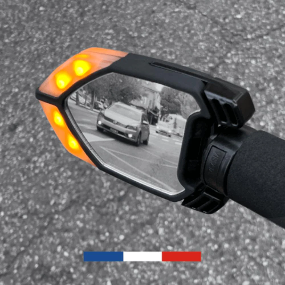 Rétroviseur Clignotant QLIR - Trottinette & Vélo Électrique