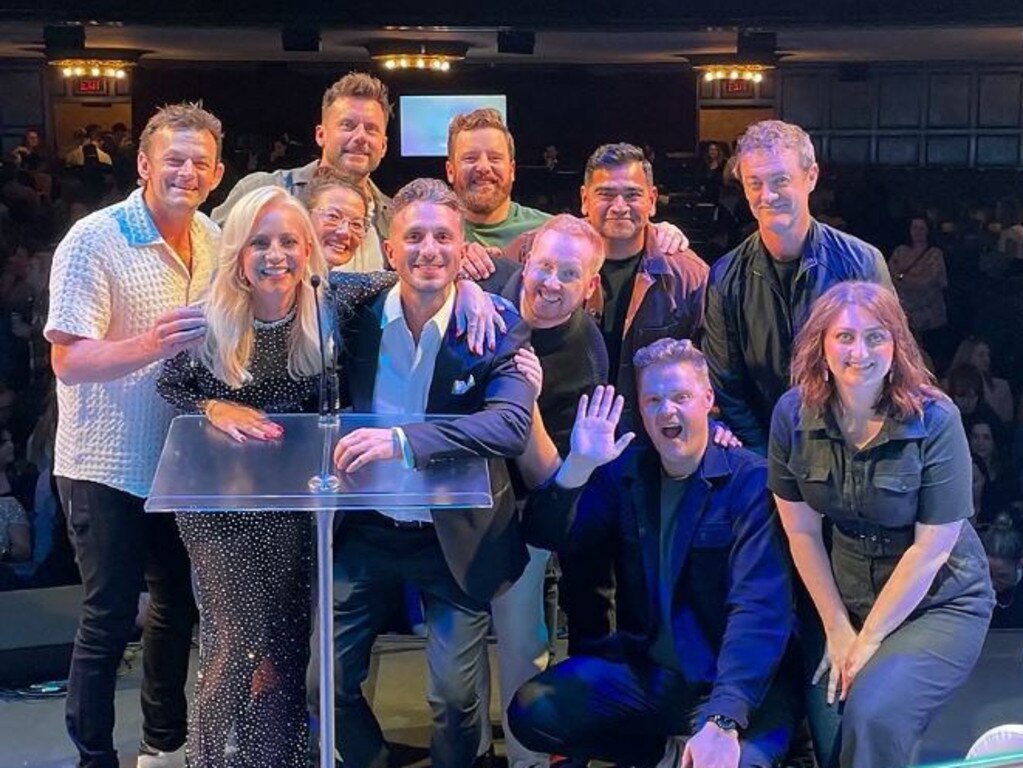 The Roast group photo